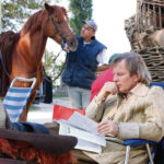 DRAGUC 30.10.2002. - SNIMANJE FILMA LAFEMME MUSKEETER MICHAEL YORK  SNIMIO RONI BRMALJ